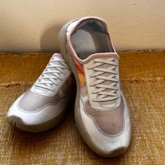 PSUDO Color Block Washable Women’s Slip On Sneakers Shoe Size 7 EUC - Picture 1 of 10